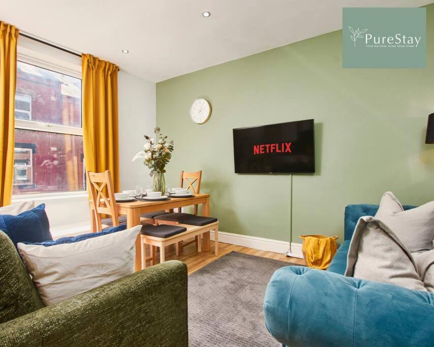 Large Leeds With Free Parking Sleeps 8 Apartamento Leeds (West Yorkshire)
