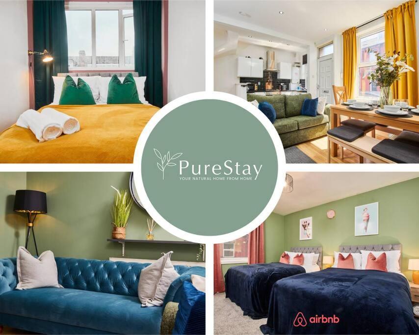 Large Leeds With Free Parking Sleeps 8